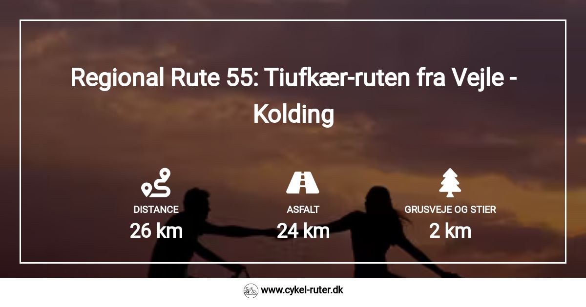 Rute 55: Tiufkær-ruten fra Vejle - Kolding