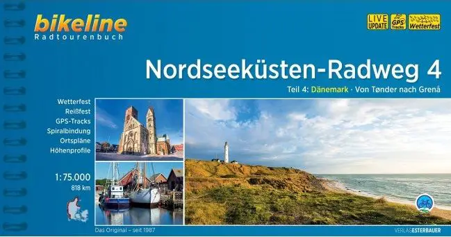 Nationalrute 1: Vestkystruten. Nordseeküsten-Radweg Teil 4 - Tønder til Skagen